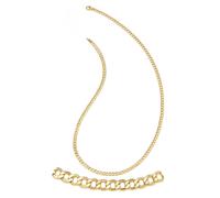 Goldkette FIRETTI "Schmuck Geschenk Gold 333 Halskette Panzerkette" Gr. 45, gold (gelbgoldfarben), Halsketten, Damen, 45, Gelbgold 333, B: 3,6mm, Panzerkette, Made in Germany, B:3,6mm (36034203-45) ge