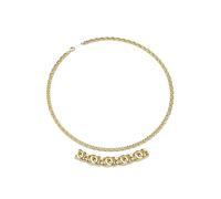 Goldkette FIRETTI "Schmuck Geschenk Gold 333 Halskette Tigeraugenkette" Gr. 45, gold (gelbgoldfarben), Halsketten, Damen, 45, Gelbgold 333, B: 4,1mm, Goldkette, Made in Germany, B:4,1mm (44209969-45) 