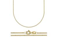 Goldkette FIRETTI "Schmuck Geschenk Gold 333 Panzerkette diamantiert, versch. Breiten" Gr. 42, gold (gelbgoldfarben), Halsketten, Damen, 42, Gelbgold 333, B: 0,9mm, Goldkette, Made in Germany, B:0,9mm