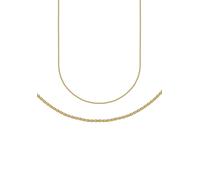 Goldkette FIRETTI "Schmuck Geschenk Gold 333 Rundankerkette, ca. 1,1 mm breit" Gr. 50, gold (gelbgoldfarben), Halsketten, Damen, 50, Gelbgold 333, B: 1,1mm, Goldkette, Made in Germany, B:1,1mm (584513