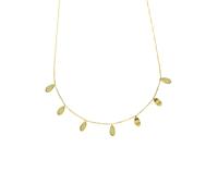 Goldkette FIRETTI "Schmuck Geschenk Gold 375 Halsschmuck Halskette Goldkette Ankerkette", gold (gelbgoldfarben), Halsketten, Damen, Gelbgold 375, L: 45 B: 1mm, Goldkette, Made in Germany, B:1mm (62293