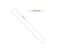 Goldkette JOBO "Ankerkette 0,6 mm" Gr. 45, gelbgold 585, Halsketten, Damen, 45cm, Gelbgold 585, Goldkette, 14 Karat 585 Gold diamantiert (64050407-45) gelbgold 585