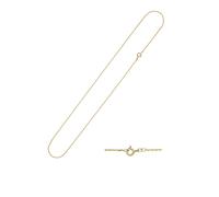 Goldkette JOBO "Ankerkette 1,6 mm" Gr. 50, gelbgold 333, Halsketten, Damen, 50cm, Gelbgold 333, Goldkette, 8 Karat 333 Gold diamantiert (59622605-50) gelbgold 333