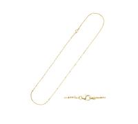 Goldkette JOBO "Criss-Cross-Kette", gold (gelbgold 333), Halsketten, Damen, Gelbgold 333, L: 42, Goldkette, 333 Gold 42 cm 1,3 mm (40803537-0) gelbgold 333