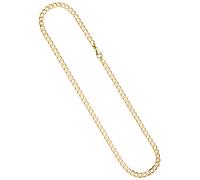 Goldkette JOBO "Panzerkette 5,7 mm" Gr. 50, gelbgold 333, Halsketten, Damen, 50cm, Gelbgold 333, Goldkette, 8 Karat 333 Gold (76096249-50) gelbgold 333