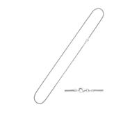 Goldkette JOBO "Schlangen-Kette", weiß (weißgold 585), Halsketten, Damen, Weißgold 585, L: 45, Goldkette, 585 Weißgold 45 cm 1,6 mm (18451368-0) weißgold 585