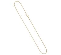Goldkette JOBO "Venezianerkette 1,5 mm" Gr. 50, gelbgold 585, Halsketten, Damen, 50cm, Gelbgold 585, Goldkette, 14 Karat 585 Gold diamantiert (43694136-50) gelbgold 585