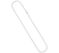 Goldkette JOBO, weiß (weißgold 333), Halsketten, Damen, Weißgold 333, L: 42, Goldkette, Panzerkette 333 Weißgold 42 cm 2,1 mm (87661155-0) weißgold 333