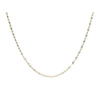 Goldkette LUIGI MERANO "Fantasiekette mit Sternverschnitt, Gold 333", gold, Halsketten, Damen, 45cm, Gelbgold 333, Goldkette (41928153-0) gold