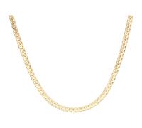 Goldkette LUIGI MERANO "glanz, Gold 375", gold, Halsketten, Damen, 45cm, Gelbgold 375, Goldkette (70049135-0) gold