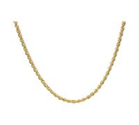 Goldkette LUIGI MERANO "Kordelkette, Gold 585" Gr. 45, gold, Halsketten, Damen, 45cm, Gelbgold 585, Goldkette (23905439-45) gold