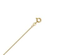 Goldkette ONE ELEMENT "Halskette Rundankerkette aus 333 Gelbgold Ø 1,2 mm" Gr. 45, gold, Halsketten, Damen, 45, Gelbgold 333 Gold, Gelbgold 333, Gold, Goldkette, Zurückhaltend & edel - passt zu elegan