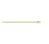 Goldkette ONE ELEMENT "Halskette Rundankerkette aus 333 Gelbgold Ø 2 mm" Gr. 45, gold, Halsketten, Damen, 45, Gelbgold 333 Gold, Gelbgold 333, Gold, Goldkette, Fein gearbeitet - angenehm zu tragen und