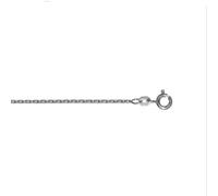 Goldkette ONE ELEMENT "Halskette Rundankerkette aus 333 Weißgold Ø 1,7 mm" Gr. 50, silber, Halsketten, Damen, 50, Gold Weißgold 333, Gold, Weißgold 333, Goldkette, Sorgfältig verarbeitet - langlebig &