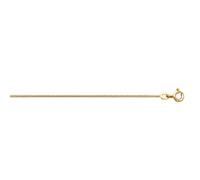 Goldkette ONE ELEMENT "Halskette Schlangenkette aus 585 Gelbgold Ø 0,9 mm" Gr. 45, gold, Halsketten, Damen, 45, Gelbgold 585 Gold, Gelbgold 585, Gold, Goldkette, Klassisch & stilvoll - ein Begleiter f