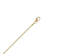 Goldkette ONE ELEMENT "Halskette Tonda rund Reif aus 585 Gelbgold Ø 1 mm" Gr. 45, gold, Halsketten, Damen, 45, Gelbgold 585 Gold, Gelbgold 585, Gold, Goldkette, Sorgfältig verarbeitet - langlebig & an