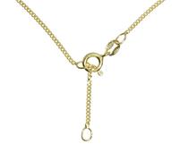 Goldkette OSTSEE-SCHMUCK "Ostsee-Schmuck Kette Panzer 1,2 mm Kette Panzer 1,2 mm", gold, Halsketten, Jungen, 36 bis 38cm, Gelbgold 333, L: 36 38, Goldkette (33351968-0) gold