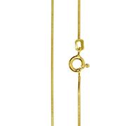 Goldkette OSTSEE-SCHMUCK "Ostsee-Schmuck Kette Schlange 0,8 mm Kette Schlange 0,8 mm" Gr. 50, gold, Halsketten, Damen, 50cm, Gelbgold 333, L: 42, Goldkette (29692960-50) gold