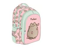 Goldkids - Rucksack Schulrucksack Teenager Kinderrucksack für Jungen und Mädchen Ranzen Tornister Schulltasche - Pusheen Motiv