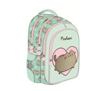Goldkids - Rucksack Schulrucksack Teenager Kinderrucksack für Jungen und Mädchen Ranzen Tornister Schulltasche - Pusheen Motiv