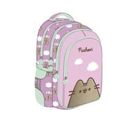 Goldkids - Rucksack Schulrucksack Teenager Kinderrucksack für Jungen und Mädchen Ranzen Tornister Schulltasche - Pusheen Motiv