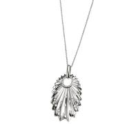 Goldmaid Anhänger mit Kette 925/- Sterling Silber Zirkonia weiß 45cm Damen