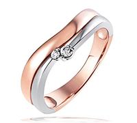 Goldmaid Damen-Ring 925 Sterling Silber Rot Passion Zirkonia Gr. 52 (16.6)