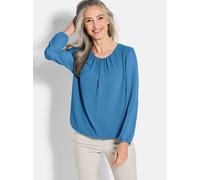 Goldner Bluse Damen blau, 42