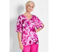 Goldner Bluse Damen pink, 54