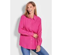 Goldner Blusenhemd Damen pink, 42