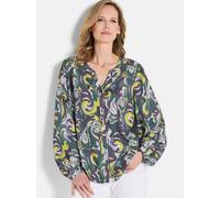 Goldner Blusenshirt Damen grün, 46