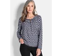 Goldner Blusenshirt Damen lila, 38