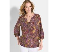 Goldner Blusenshirt Damen lila, 40