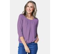 Goldner Blusenshirt Damen lila, 40