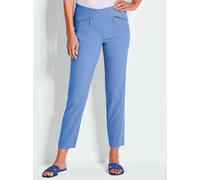 Goldner Capri- & 7/8-Hosen Damen Baumwolle blau, 21