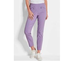 Goldner Capri- & 7/8-Hosen Damen Baumwolle lila, 21