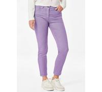 Goldner Capri- & 7/8-Hosen Damen Baumwolle lila, 44