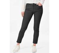 Goldner Capri- & 7/8-Hosen Damen Baumwolle schwarz, 38