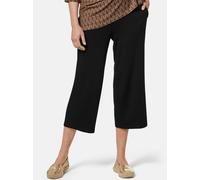 Goldner Capri- & 7/8-Hosen Damen Viskose schwarz, 20