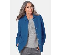 Goldner Hemdjacke Damen blau, 42