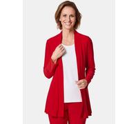 Goldner Jersey-Longjacke Damen rot, 42