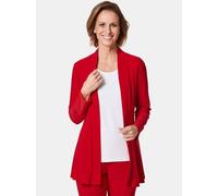 Goldner Jersey-Longjacke Damen rot, 44