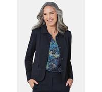 Goldner Jerseyjacke Damen marine, 44