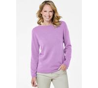 Goldner Kaschmirpullover Damen flieder, 48