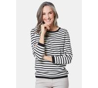 Goldner Kaschmirpullover Damen schwarz, 44