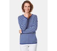 Goldner Kaschmirpullover Damen weiß, 44