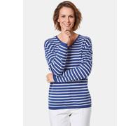 Goldner Kaschmirpullover Damen weiß, 48