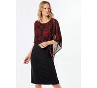 Goldner Kleid Damen schwarz, 50