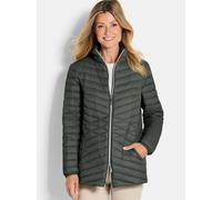 Goldner Kurzgröße: Herbstjacke mit Daunen, Stehkragen Damen khaki, 23