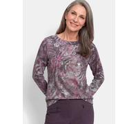 Goldner Langarmshirt Damen lila, 40